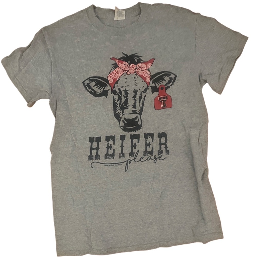Texas Tech Heifer Please Graphic Short Sleeve